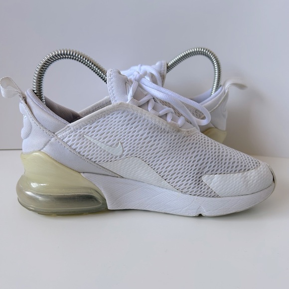 Nike Air Max 270 - White - Sz 3 - Picture 7 of 14